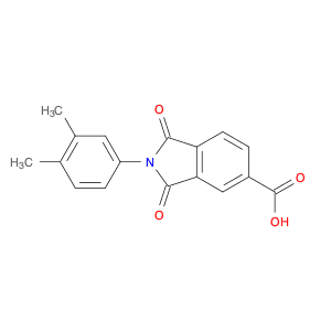 2-(3,4-Dimethylphenyl)-1,3-dioxoisoindoline-5-carboxylic acid