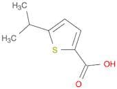 2-Thiophenecarboxylic acid, 5-(1-methylethyl)-