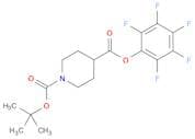 1-tert-butyl 4-(2,3,4,5,6-pentafluorophenyl) piperidine-1,4-dicarboxylate