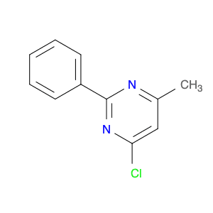 Pyrimidine, 4-​chloro-​6-​methyl-​2-​phenyl-