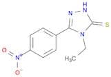 4-Ethyl-5-(4-nitrophenyl)-4H-1,2,4-triazole-3-thiol