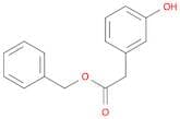 Benzeneacetic acid, 3-hydroxy-, phenylmethyl ester