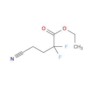 Butanoic acid, 4-cyano-2,2-difluoro-, ethyl ester