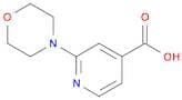 4-Pyridinecarboxylic acid, 2-(4-morpholinyl)-