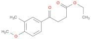 Ethyl 4-(4-Methoxy-3-methylphenyl)-4-oxobutanoate