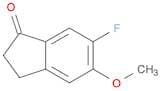 1H-Inden-1-one, 6-fluoro-2,3-dihydro-5-methoxy-