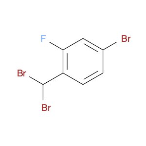 4-Bromo-1-(dibromomethyl)-2-fluorobenzene