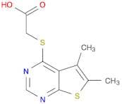 (5,6-Dimethyl-thieno[2,3-d]pyrimidin-4-ylsulfanyl)-acetic acid