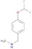 Benzenemethanamine, 4-(difluoromethoxy)-N-methyl-
