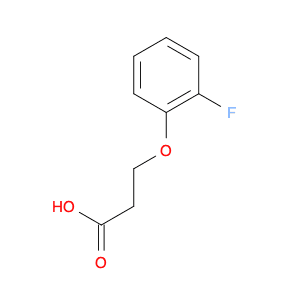 Propanoic acid, 3-(2-fluorophenoxy)-