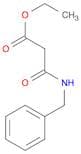 Propanoic acid, 3-oxo-3-[(phenylmethyl)amino]-, ethyl ester