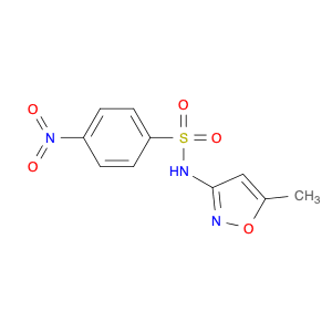 Benzenesulfonamide, N-(5-methyl-3-isoxazolyl)-4-nitro-