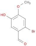 Benzaldehyde, 2-bromo-5-hydroxy-4-methoxy-