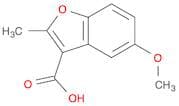 5-Methoxy-2-methylbenzofuran-3-carboxylic acid