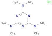 1,3,5-Triazine-2,4,6-triamine, N2,N2,N4,N4,N6,N6-hexamethyl-, hydrochloride (1:1)