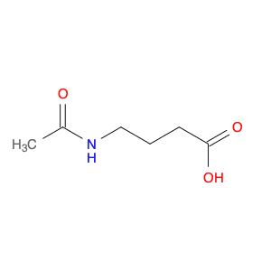 Butanoic acid, 4-(acetylamino)-