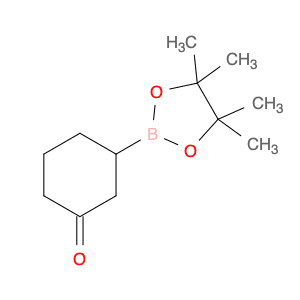 3-(Tetramethyl-1,3,2-dioxaborolan-2-yl)cyclohexan-1-one