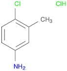 Benzenamine, 4-chloro-3-methyl-, hydrochloride (1:1)