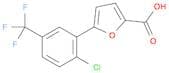 5-[2-Chloro-5-(trifluoromethyl)phenyl]-2-furancarboxylic acid