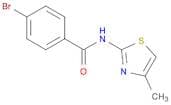 4-Bromo-n-(4-methyl-1,3-thiazol-2-yl)benzamide