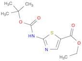 5-​Thiazolecarboxylic acid, 2-​[[(1,​1-​dimethylethoxy)​carbonyl]​amino]​-​, ethyl ester