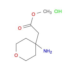 4-Amino-tetrahydropyran-4-acetic acid methyl ester hcl