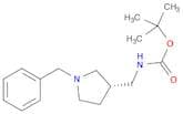 Carbamic acid, [[(3S)-1-(phenylmethyl)-3-pyrrolidinyl]methyl]-, 1,1-dimethylethyl ester (9CI)