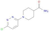 1-(6-Chloro-3-pyridazinyl)-4-piperidinecarboxamide