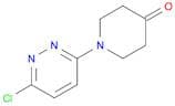 1-(6-Chloropyridazin-3-yl)piperidin-4-one