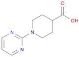 4-Piperidinecarboxylic acid, 1-(2-pyrimidinyl)-