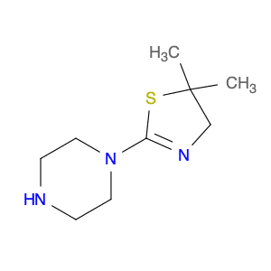 Piperazine, 1-(4,5-dihydro-5,5-dimethyl-2-thiazolyl)-