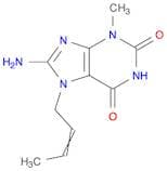 1H-Purine-2,6-dione, 8-amino-7-(2-buten-1-yl)-3,7-dihydro-3-methyl-