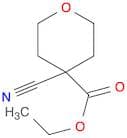 2H-Pyran-4-carboxylic acid, 4-cyanotetrahydro-, ethyl ester
