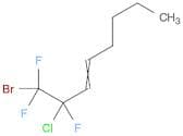 3-Octene, 1-bromo-2-chloro-1,1,2-trifluoro-