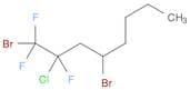 Octane, 1,4-dibromo-2-chloro-1,1,2-trifluoro-