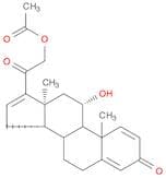 Pregna-1,4,16-triene-3,20-dione, 21-(acetyloxy)-11-hydroxy-, (11β)-