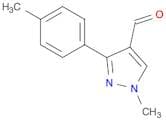 1-Methyl-3-(p-tolyl)-1H-pyrazole-4-carbaldehyde