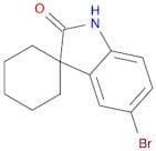 Spiro[cyclohexane-1,3'-[3H]indol]-2'(1'H)-one, 5'-bromo-