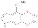 4,5,6-Trimethoxy-1H-indole