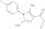 2-Chloro-1-[1-(4-fluorophenyl)-2,5-dimethyl-1h-pyrrol-3-yl]-1-ethanone
