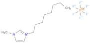 1H-Imidazolium, 1-methyl-3-octyl-, hexafluorophosphate(1-) (1:1)