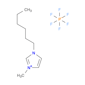 1H-Imidazolium, 1-hexyl-3-methyl-, hexafluorophosphate(1-) (1:1)