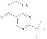5-Pyrimidinecarboxylic acid, 2-(trifluoromethyl)-, ethyl ester
