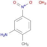 Benzenamine, 2-methyl-5-nitro-, hydrate (1:1)