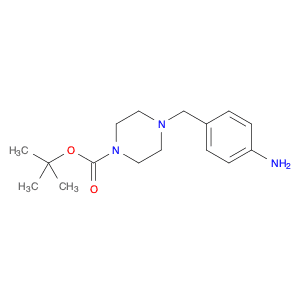 1-Piperazinecarboxylic acid, 4-[(4-aminophenyl)methyl]-, 1,1-dimethylethyl ester