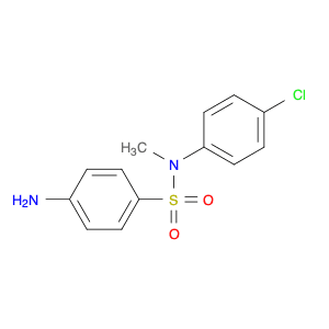 Benzenesulfonamide, 4-amino-N-(4-chlorophenyl)-N-methyl-
