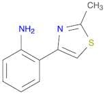 2-(2-methyl-1,3-thiazol-4-yl)aniline