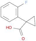 Cyclopropanecarboxyl​ic acid, 1-​(2-​fluorophenyl)​-