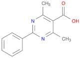 4,6-Dimethyl-2-phenylpyrimidine-5-carboxylic acid