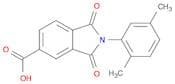 2-(2,5-Dimethyl-phenyl)-1,3-dioxo-2,3-dihydro-1h-isoindole-5-carboxylic acid